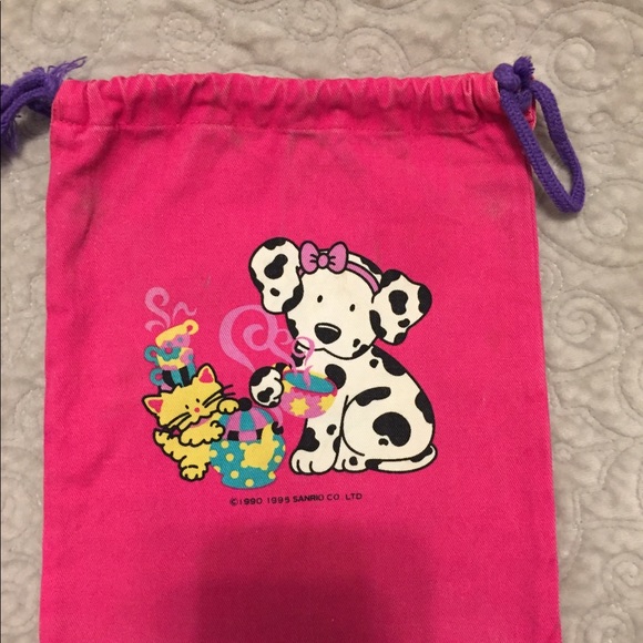 Sanrio Pink Spottie Dottie Drawstring Bag - Picture 2 of 6